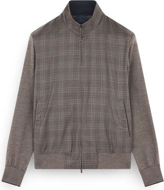 Paul & Shark Truien & Vesten, Heren, Grijs, 2Xl, Wol, Merino Extrafine wollen hybride sweater met rits