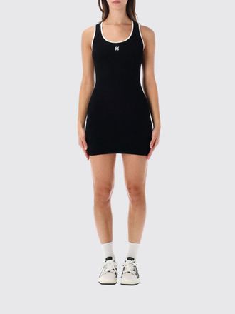 Amiri Slim Fit Jersey Tank Mini Dress with Embroidered Logo