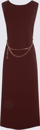 Twinset Red Silk Dress