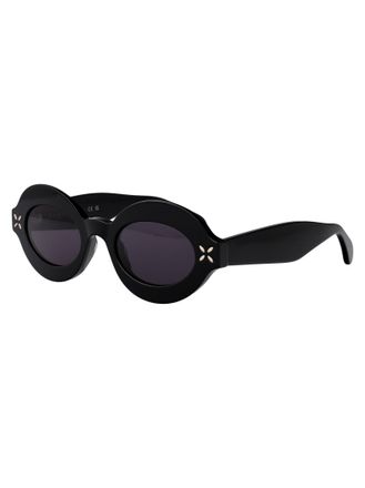 Alaia Womens Sunglasses Acetate Black-Black-Grey Black/black/grey