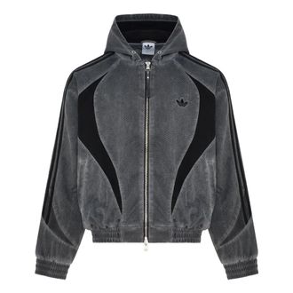 adidas Street M Mesh Jacket Asia Sizing Dark Grey KX0815