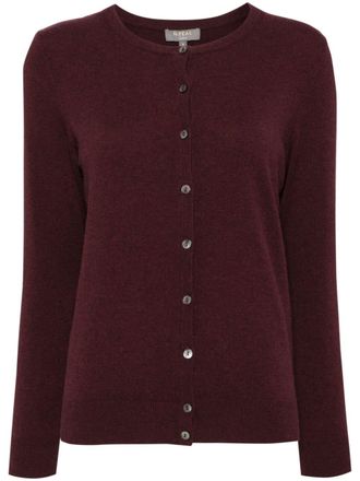 N.Peal organic cashmere cardigan - women - Organic Cashmere - S - Red