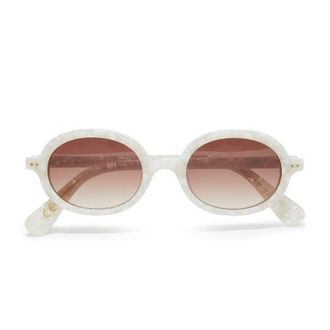 Lele Sadoughi Austin Sunglasses in Mother Of Pearl 100 at Nordstrom