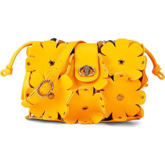 Kurt Geiger Chelsea Flowers Bag in Mustard at Nordstrom Rack