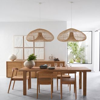 AM.PM Massief eiken tafel, Torezia, ontwerp door Emmanuel Gallina