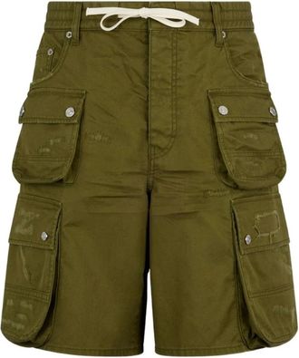 Dsquared2 Broeken - Heren - Korte Broeken - Groen - S - Korte Broeken