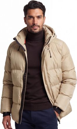 Superdry winterjas beige