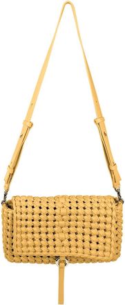 Themoir&egrave; Womens Asteri Knots Eco-Fabric Shoulder Bag In Chai Tea