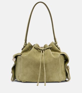 Acne Studios Multipocket Mini suede bucket bag