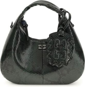 Ganni Mini Snake Handbag