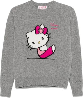 MC2 Saint Barth x Hello Kitty Maglione New Queen - Grigio