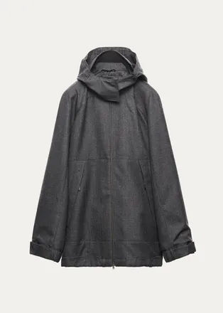 Prada Straight Fit Wool Jacket