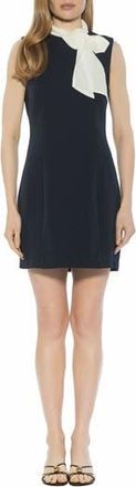 Alexia Admor Cassian Bow Sheath Dress in Navy at Nordstrom Rack, Size 12