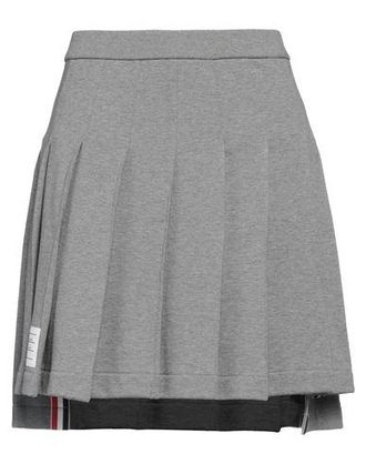 ミニスカート THOM BROWNE EMBROIDERED STRETCH TWEED MINI SKIRT シアサッカープリーツミニスカート | Thom Browne