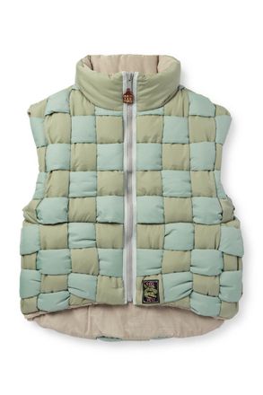 KAPITAL Reversible Quilted Padded Shell Gilet