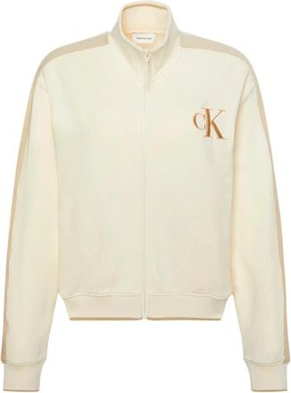 Calvin Klein Donna, Felpe, Beige, S, new