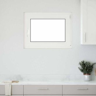 vidaXL Vidaxl - Ventana De S&oacute;tano risor 80x70 Cm Oscilobatiente Din Derecha Antracita
