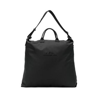 A.P.C. Tote Bags, male, Black, Size: ONE SIZE Bum Bag