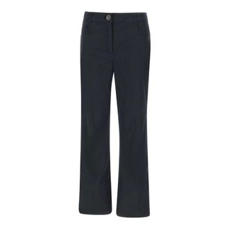 Marella Wide Trousers, female, Black, Size: 2XL Girotta Trousers
