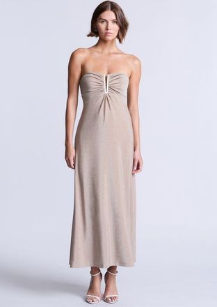 BCBGeneration Lola Dress in Nude at Nordstrom, Size 10