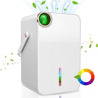 OEM Deshumidificador Silencioso Y Potente Con Iluminaci&oacute;n Led De 7 Colores, Apagado Autom&aacute;tico Y Purificaci&oacute;n Del Aire - Modelo Todo En Uno 2026