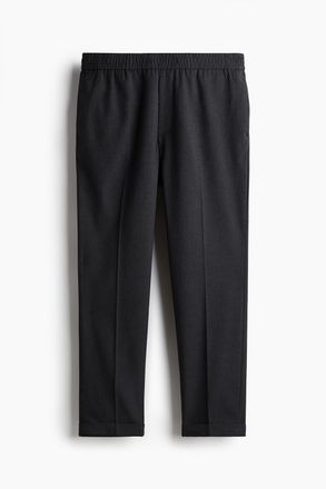 H&M Elegante Hose in Slim Fit - Dunkelgrau