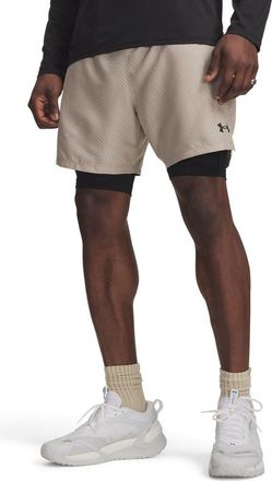 Under Armour Vanish 2.0 2-in-1 Shorts in Timberwolf Taupe at Nordstrom, Size Xx-Large