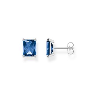 Thomas Sabo Thomas Sabo Ohrstecker mit blauem Stein Silber blau H2201-699-1