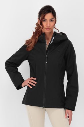 Alife And Kickin Softshelljacke ALIFE & KICKIN KANAAKA, Damen, Gr. XL, schwarz (moonless), Web, Obermaterial: 100% Polyester, unifarben, normal, Jacken Softshelljacke