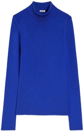 Jil Sander Womens Mock Neck Jumper