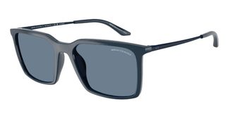 A|X Armani Exchange AX4170SU Polarized 84062V Mens Sunglasses Blue Size 55
