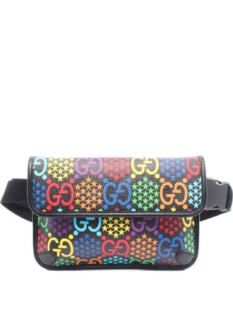 Gucci GG Supreme Psychedelic belt bag - men - Calf Leather/PVC - One Size - Multicolour