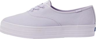 Keds Point Lace Up Lilac Canvas WF67725 Womens