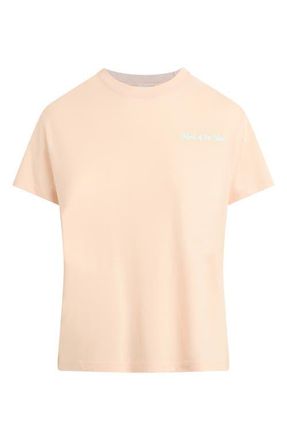 Favorite Daughter The Varsity Mom of the Year Graphic T-Shirt in Pale Pink/Gardenia at Nordstrom, Size X-Small