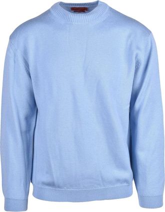 Daniele Fiesoli Crewneck Pullover In Extrafine Virgin Merino Wool