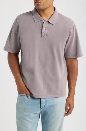 Corridor Brushed Cotton Piqu&eacute; Polo in Dusk at Nordstrom, Size Xx-Large