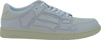 Amiri White Leather Skel Sneakers
