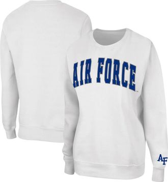 Colosseum Womens Colosseum White Air Force Falcons Campanile Pullover Sweatshirt at Nordstrom, Size Xx-Large