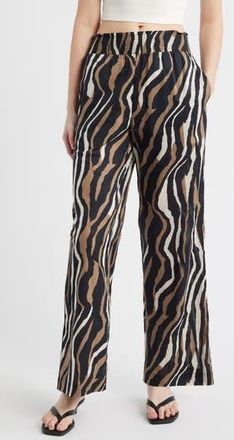 Rails Brendon Print Wide Leg Pants in Canyon Stripe at Nordstrom Rack, Size Xx-Small