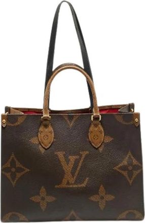 Louis Vuitton Pre-owned Vintage Tote Bag - Dames - Vintage Shopper - Bruin - ONE Size - Vintage