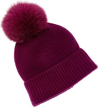 Sofiacashmere Sofiacashmere Rib Cashmere Hat