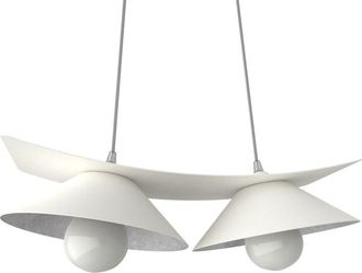 Lumicom Miller lámpara de techo X2 hoja blanco