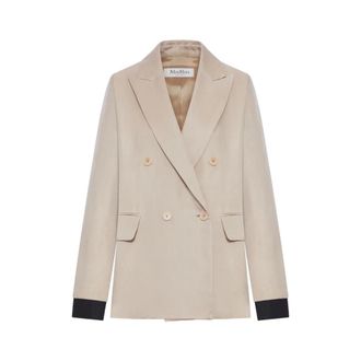 Max Mara Blazers, female, Brown, Size: 2XS Jacket