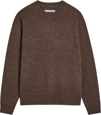 Acne Studios Cashmere-blend Jumper - Brown - S