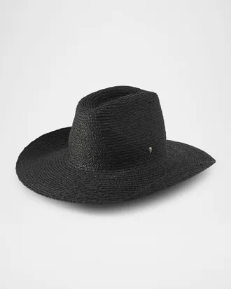 Helen Kaminski Adeline Briaded Raffia Cowboy Hat