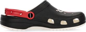 Crocs Schoenen, Heren, Zwart, 41 EU, Miami Heat Klassieke Klomp Zwart