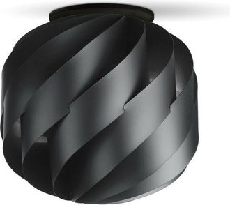 Linea Zero Plaf&oacute;n Negro Cm. 25x24h