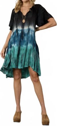 River + Sky Chaya Mini Dress In Still Water