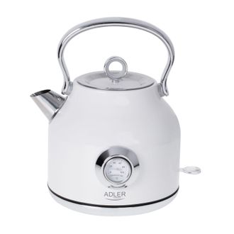 Adler Europe Ad 1346b Bouilloire Avec Thermom&egrave;tre 1,7 Strix - Puissance 1850-2200w - Coloris Blanc