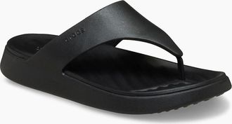 Crocs Womens Crocs Getaway Triangle EVA Womens Black Sandals - Size: UK 5 / eu 37/38 / us w7